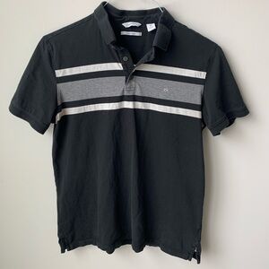 Calvin Klein Black Polo Shirt